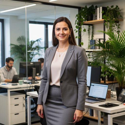 Sistem inteligent de iluminat public care ajustează intensitatea luminii în funcție de prezența pietonilor.